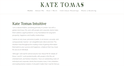 Desktop Screenshot of katetomas.com